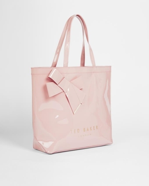 Sac a Main Ted Baker Knot Bow Large Icon Rose Femme | HUK-45465952